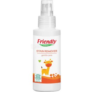Friendly Organic, 100 мл, Пятновыводитель для деликатной и детской одежды, органическая
