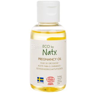 Eco by Naty, 50 мл, Масло от растяжек для беременных, органическое