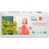 Eco by Naty, 42 шт., Подгузники Эко бай Нати, органические, размер 4EU+, 9-20 кг