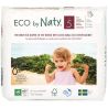 Eco by Naty, 20 шт., Підгузки-трусики Еко бай Наті, органічні, розмір 5ML, 12-18 кг