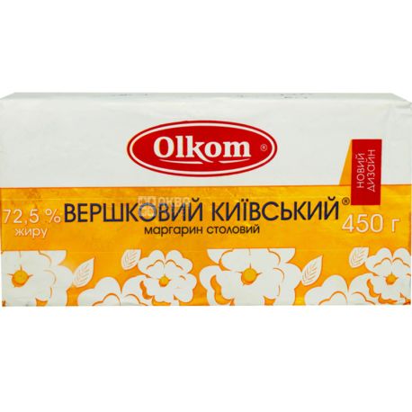 Olkom, Kiev, 450 g, Creamy Margarine, 72.5%