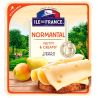 Ile De France Normantal, 150 г, Иль де Франс, Сыр полутвердый, нарезка, 50%