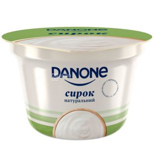 Danone, 170 г, Бифидотворожок, натуральный