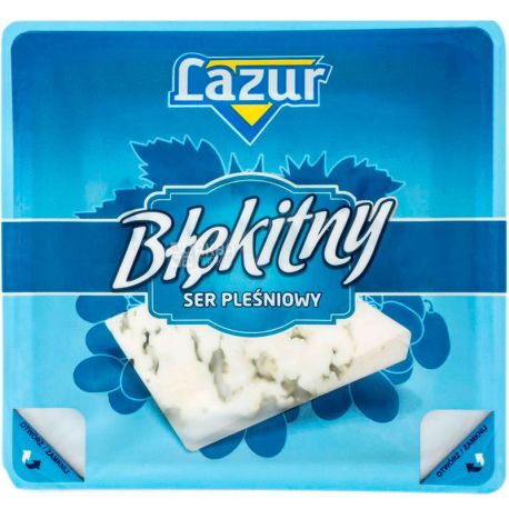 Lazur, Blakitny, 100 г, Сыр с плесенью, 50%