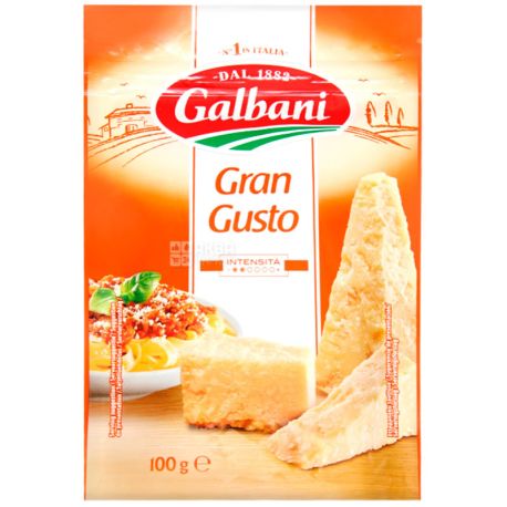 Galbani, Gran Gusto, 100 g, Galbani, Shredded Hard Cheese, 35%