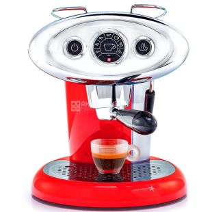 illy, Francis Francis Iperespresso, X7.1, Кавоварка, капсульного типу, червона