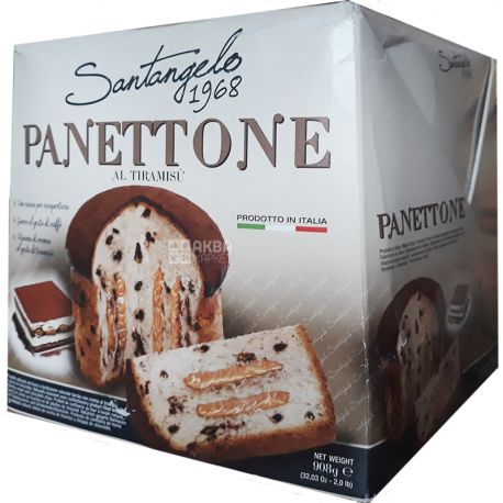 Santangelo tiramisu, 908 г, Панеттоне Тірамісу