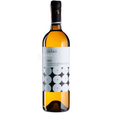 Shabo Classic Sauvignon Blanc, Wine white dry, 0.75 l