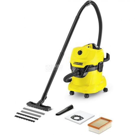 Karcher WD 4, Хозяйственный пылесос, 7 кг