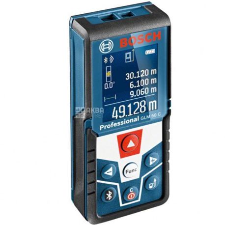 Bosch GLM 50 C, Дальномір лазерний, до 50 м
