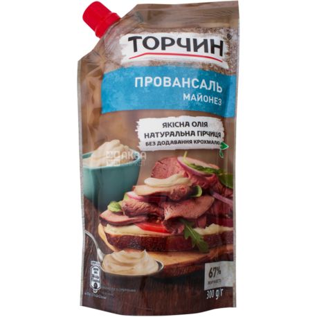 Торчин, Майонез Провансаль 67%, 300 г