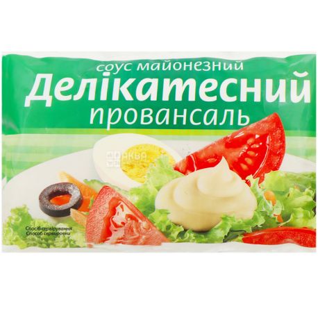 Чумак, Делікатесний Провансаль, 180 г, Майонезний соус, 15%
