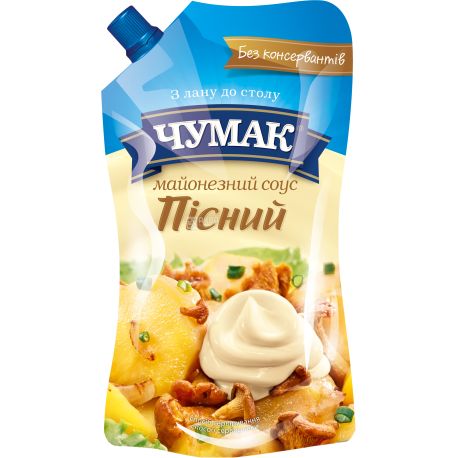 Чумак, Майонез пісний 30%, 350 г