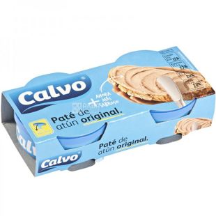 Calvo, 2х75 г, Паштет из тунца