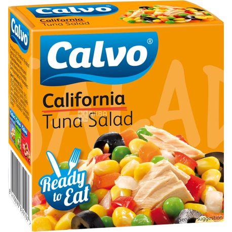 Calvo, Tuna Salad, 150 г, Салат из тунца