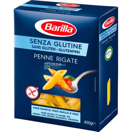 Barilla Penne Rigate, 400 g, gluten-free Barilla Penne Rigate Pasta