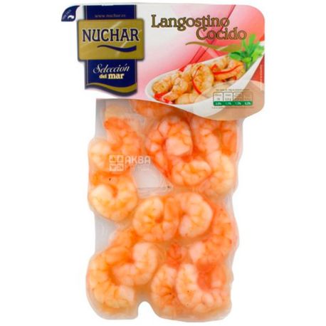 Nuchar, 150 g, White-legged Shrimp, boiled, peeled, chilled