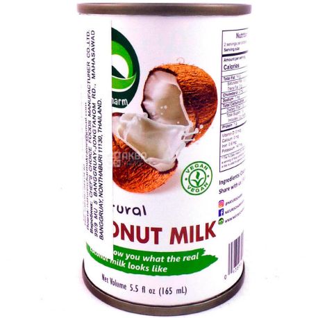 Nature's Charm, 165 ml, Coconut Milk