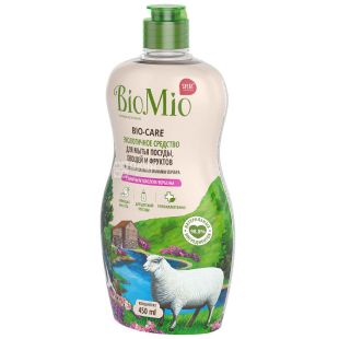 BioMio Bio-Care, 450 мл, Экологичное средство для мытья посуды Вербена