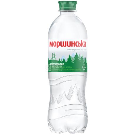 Моршинская, 0,5 л, Вода минеральная слабогазированная, ПЭТ