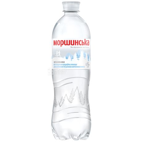 Моршинская, 0,75 л, Вода минеральная негазированная, ПЭТ