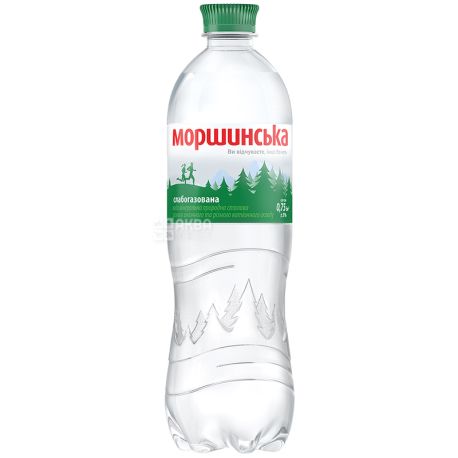 Моршинська, 0,75 л, Вода мінеральна слабогазована, ПЕТ