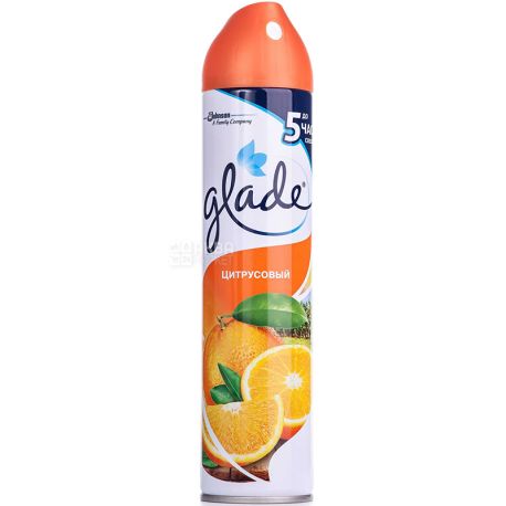 Glade, Цитрусовий, 300 мл, Освіжувач повітря