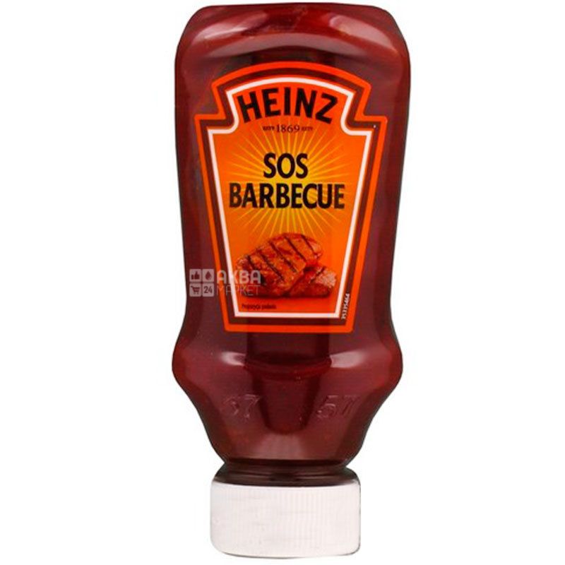 Heinz, Barbecue, 220 мл, Соус Хайнц, Барбекю - купити Соус BBQ у Дніпрі ...