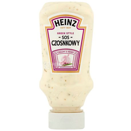 Heinz Czosnkowy, 220 мл, Соус часниковий