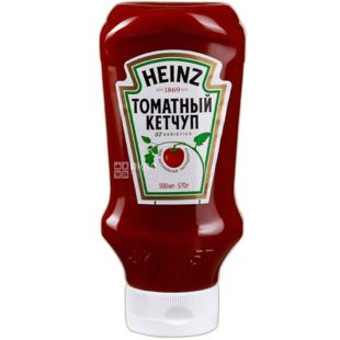  Heinz, 500 мл, Кетчуп томатный