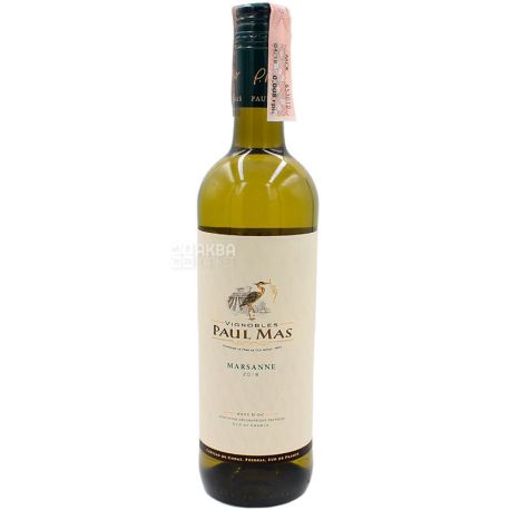 Domaines Paul Mas, Mas Marsanne Classic, Dry White Wine, 0.75 L