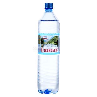 Лужанская-7, 1,5 л, Вода минеральная сильногазированная, ПЭТ
