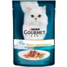 Gourmet Perle Duo, 85 г, Корм для взрослых кошек, С океанической рыбой и тунцом
