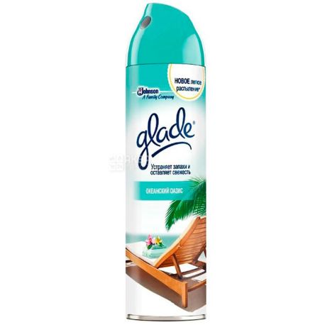Glade, Океанский оазис, 300 мл, Освежитель воздуха