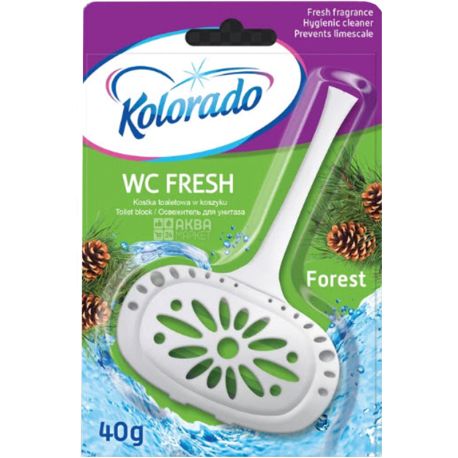 Kolorado WC Fresh, 40 г, Брусок для унітазу, Сосна