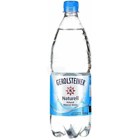 Gerolsteiner, 1 л, Вода мінеральна, негазована