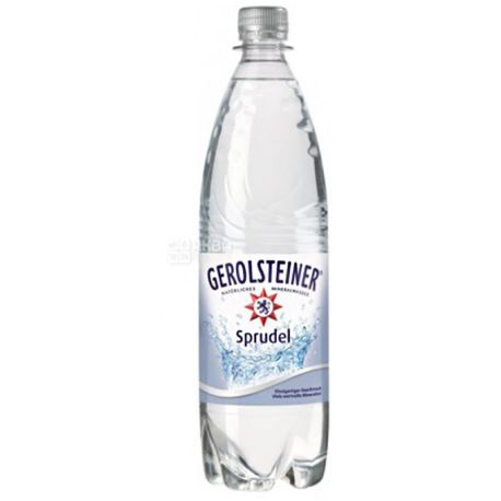 Gerolsteiner, 0.5 L, Mineral water, sparkling