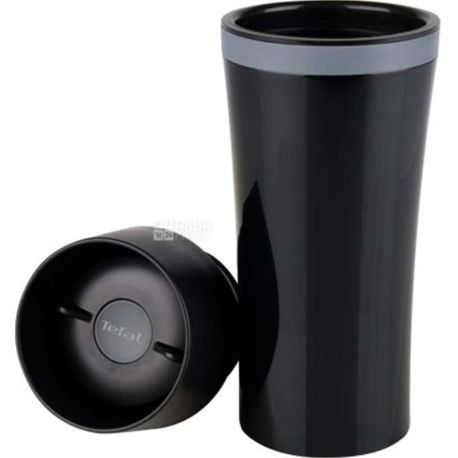  Tefal TRAVEL MUG FUN, Thermo mug black 0.36 L