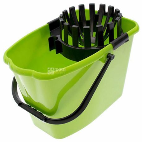 Inpak, 12 L, Bucket with an extraction, rectangular