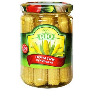 Rio, 220 г, Початки кукурудзи мариновані