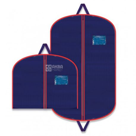 Мой Дом, Чехол-сумка для одежды синий, 60х90 см