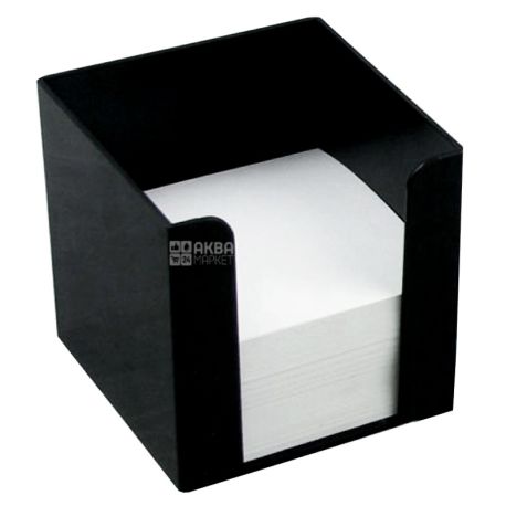 Box for paper, 90x90 mm, Black, m / s