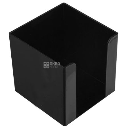 Бокс для паперів, 90x90 мм, Чорний, м/у