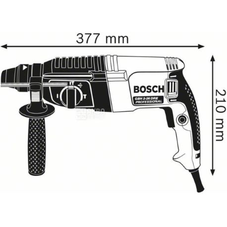 Bosch GBH 2-26 DRE, Перфоратор, 800 Вт