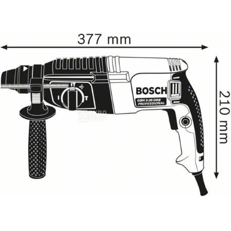 Bosch GBH 2-26 DRE, Rotary Hammer, 800 W