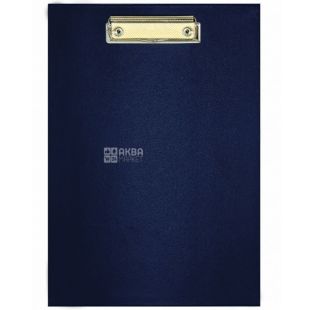 Economix, Планшет с прижимом, А5, Синий