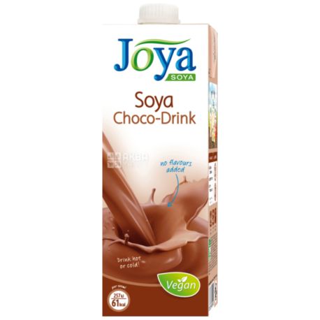 Joya Soya Chocolate, 1 л, Джоя, Соевое молоко, с шоколадом