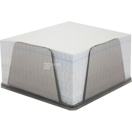 Economix, 500 pcs, Boxing Set + checkered paper block, 90 x 90 mm, white