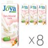 Joya Rice Almond, Упаковка 8 шт. по 1 л, Джоя, Рисово-миндальное молоко, органическое