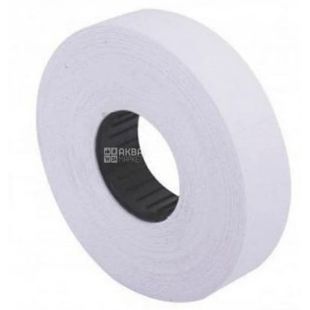 Economix, Ценник ленточный белый Экономикс, 21х12 мм, 1000 шт.